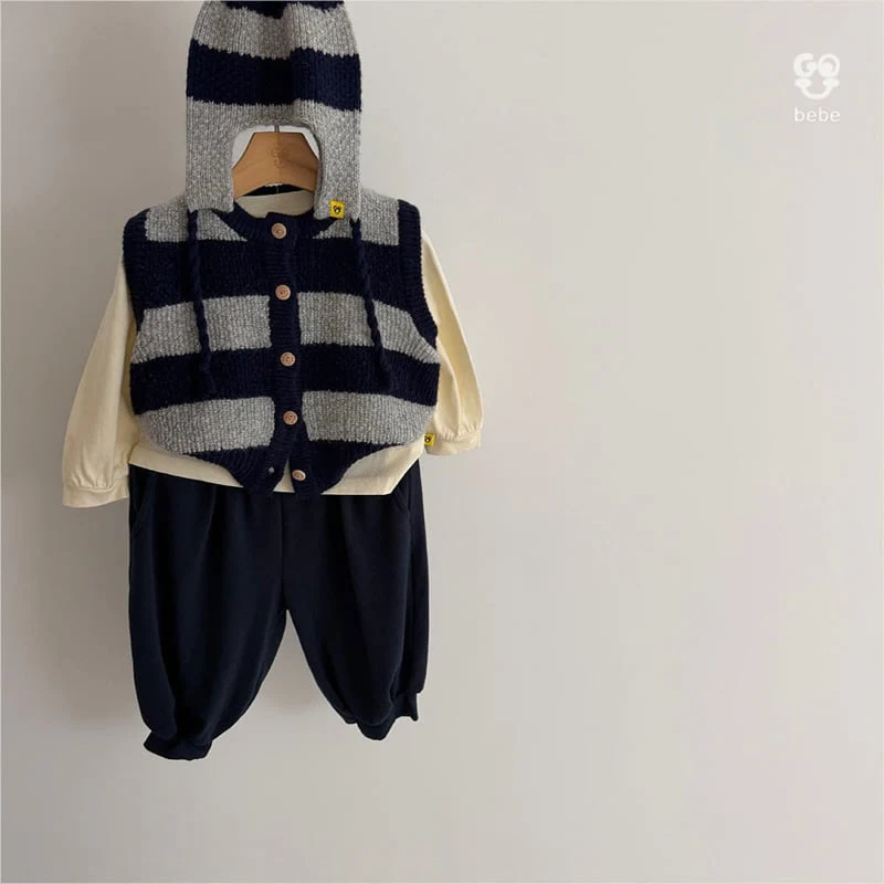 go;u - Korean Baby Fashion - #babygirlfashion - Bebe Ondo Vest - 12
