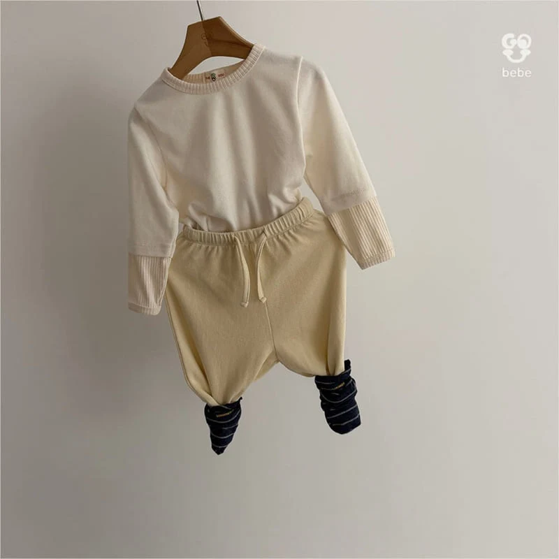 go;u - Korean Baby Fashion - #babygirlfashion - Bebe Ear Tee - 6