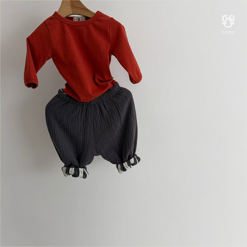 go;u - Korean Baby Fashion - #babygirlfashion - B Two-Way Pants - 3