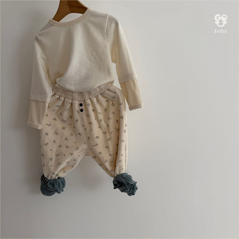 go;u - Korean Baby Fashion - #babygirlfashion - B Ear Tee - 11