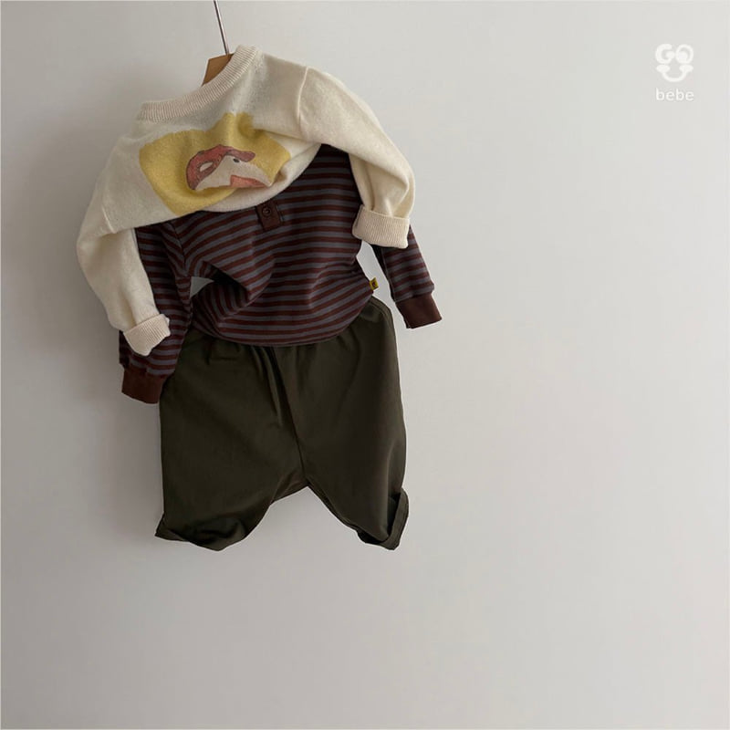 go;u - Korean Baby Fashion - #babyfever - B Duck Knit - 4