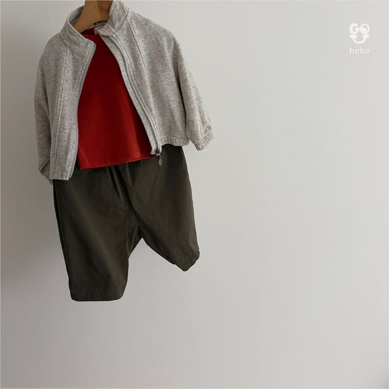go;u - Korean Baby Fashion - #babygirlfashion - B Ppoppy Zip-Up - 3