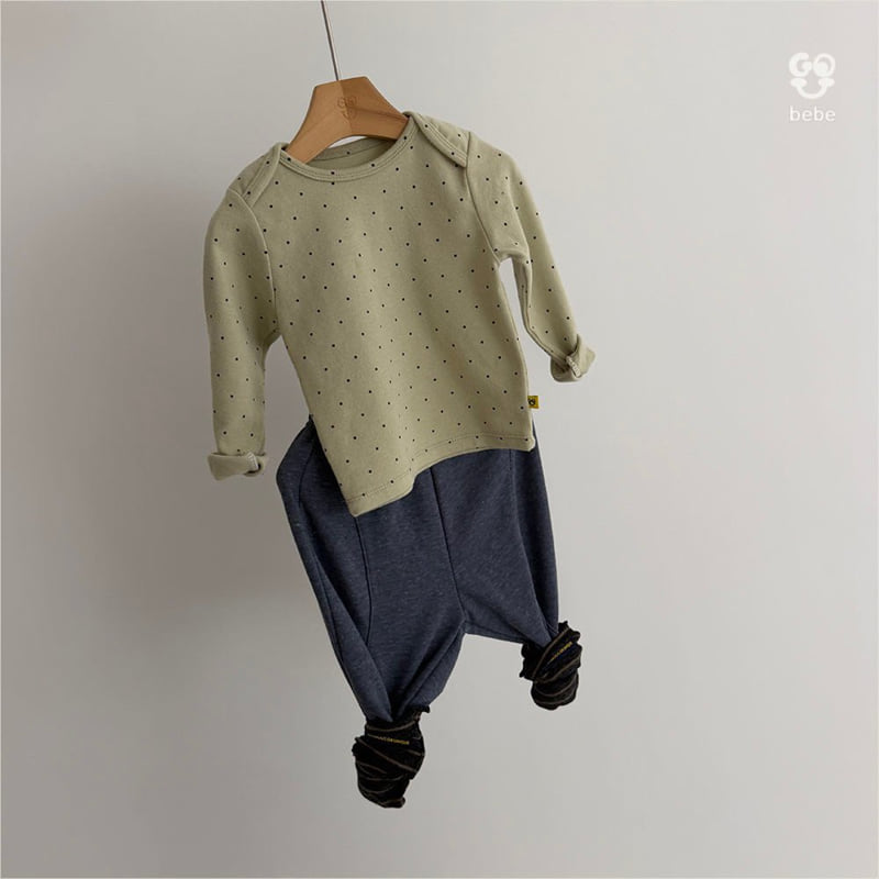 go;u - Korean Baby Fashion - #babylifestyle - Bebe Small Beans Tee - 8