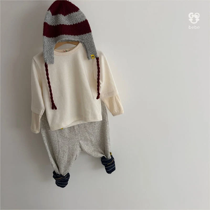 go;u - Korean Baby Fashion - #babylifestyle - Bebe Ear Tee - 7