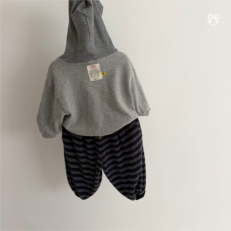 go;u - Korean Baby Fashion - #babylifestyle - Bebe Triangle Hoodie - 4
