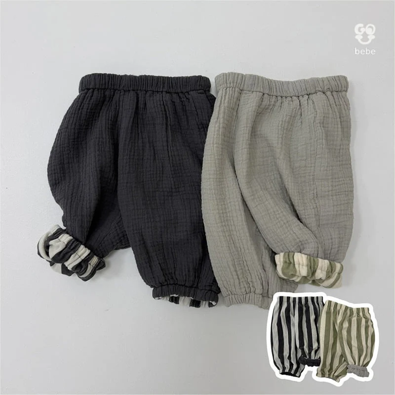 go;u - Korean Baby Fashion - #babyoninstagram - Bebe Two Pants