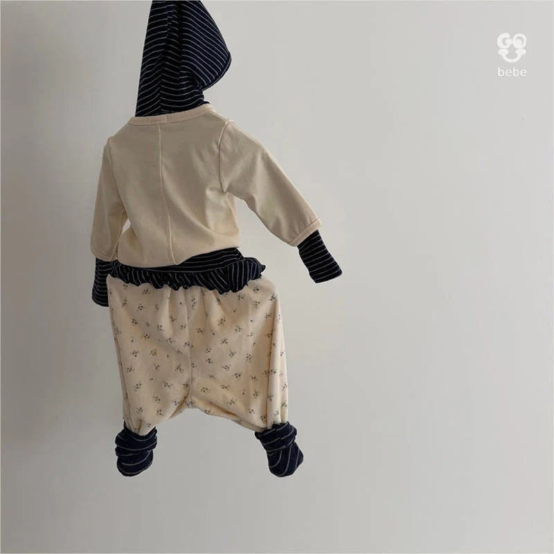 go;u - Korean Baby Fashion - #babyoninstagram - Bebe Seven Sleeve Tee - 5