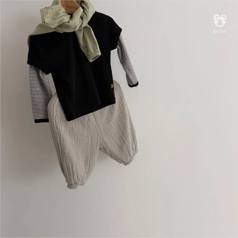 go;u - Korean Baby Fashion - #babyoninstagram - B Two-Piece Tee  - 9