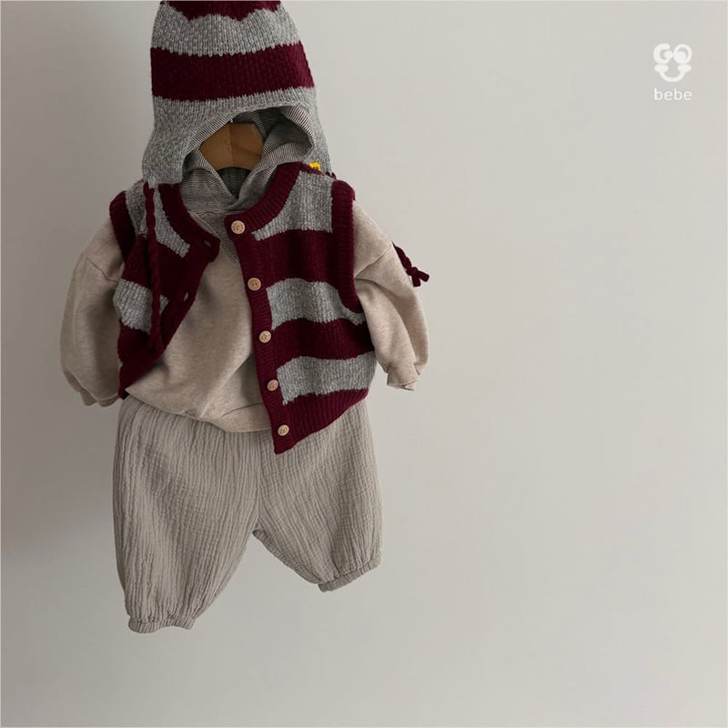 go;u - Korean Baby Fashion - #babyoninstagram - B Triangle Hoodie - 8