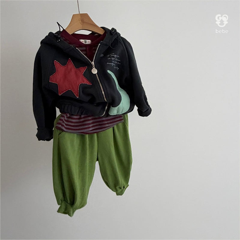 go;u - Korean Baby Fashion - #babyoninstagram - B Sun Moon Zip-Up - 3