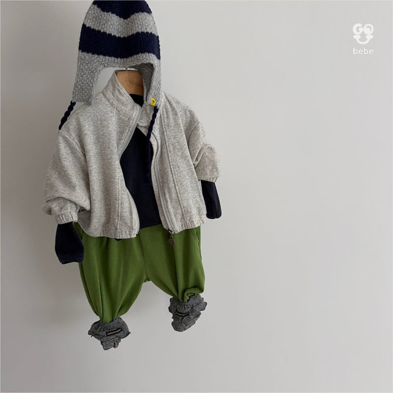 go;u - Korean Baby Fashion - #babyoninstagram - B Ppoppy Zip-Up - 5