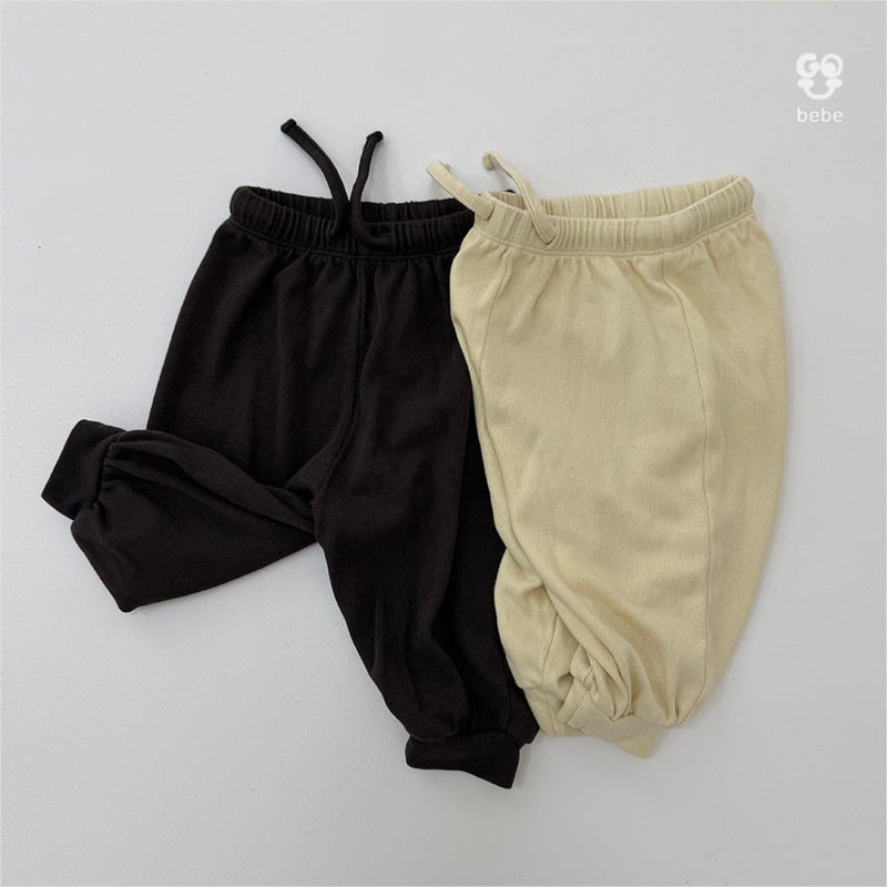 go;u - Korean Baby Fashion - #babyootd - Bebe String Pants
