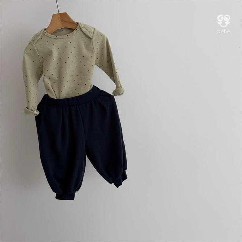 go;u - Korean Baby Fashion - #babyootd - Bebe Small Beans Tee - 10