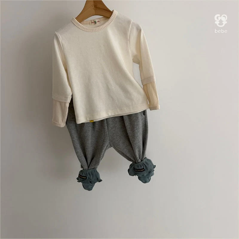 go;u - Korean Baby Fashion - #babyootd - Bebe Ear Tee - 9