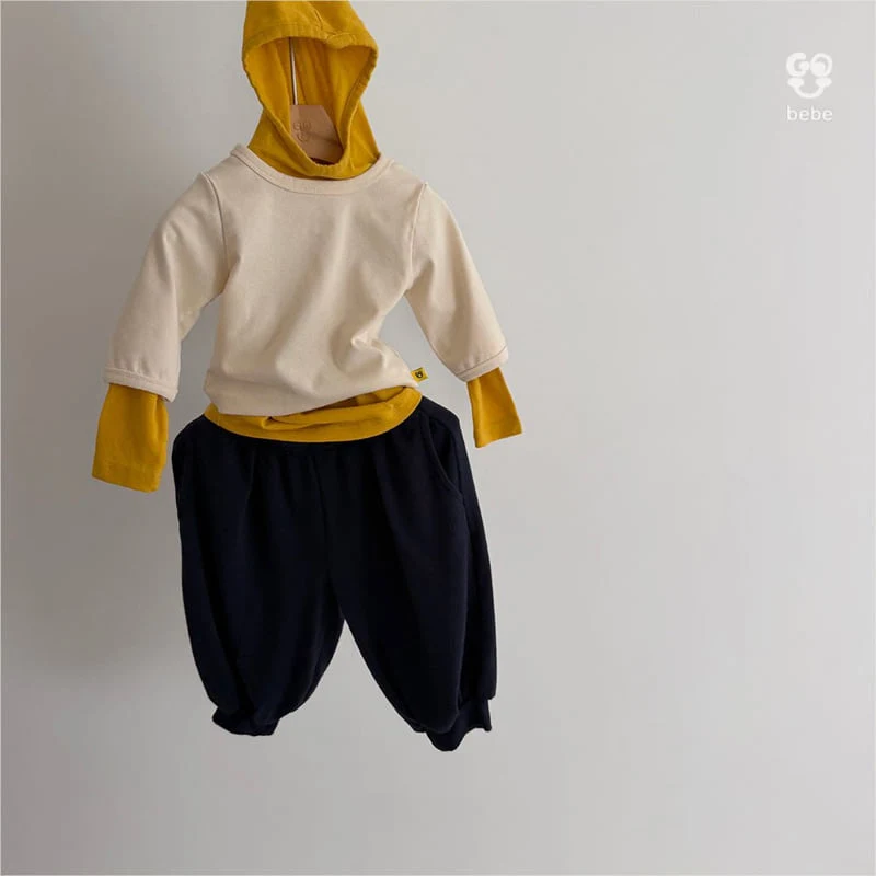 go;u - Korean Baby Fashion - #babyootd - Bebe Seven Sleeve Tee - 6