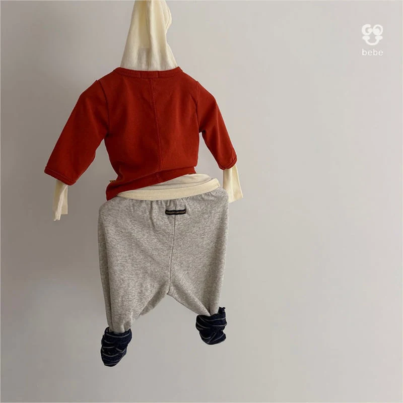go;u - Korean Baby Fashion - #babyootd - Bebe Roud Pants - 5