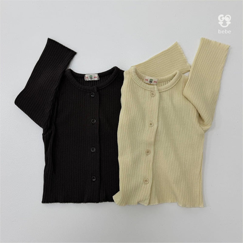 go;u - Korean Baby Fashion - #babyootd - B Neul Cardigan
