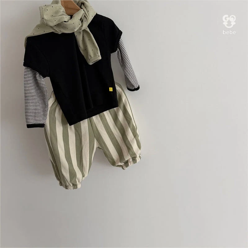 go;u - Korean Baby Fashion - #babyootd - B Two-Piece Tee  - 10