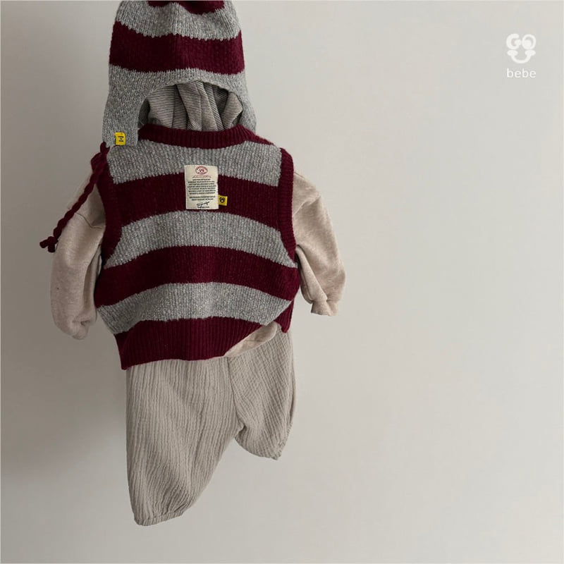 go;u - Korean Baby Fashion - #babyootd - B Triangle Hoodie - 9