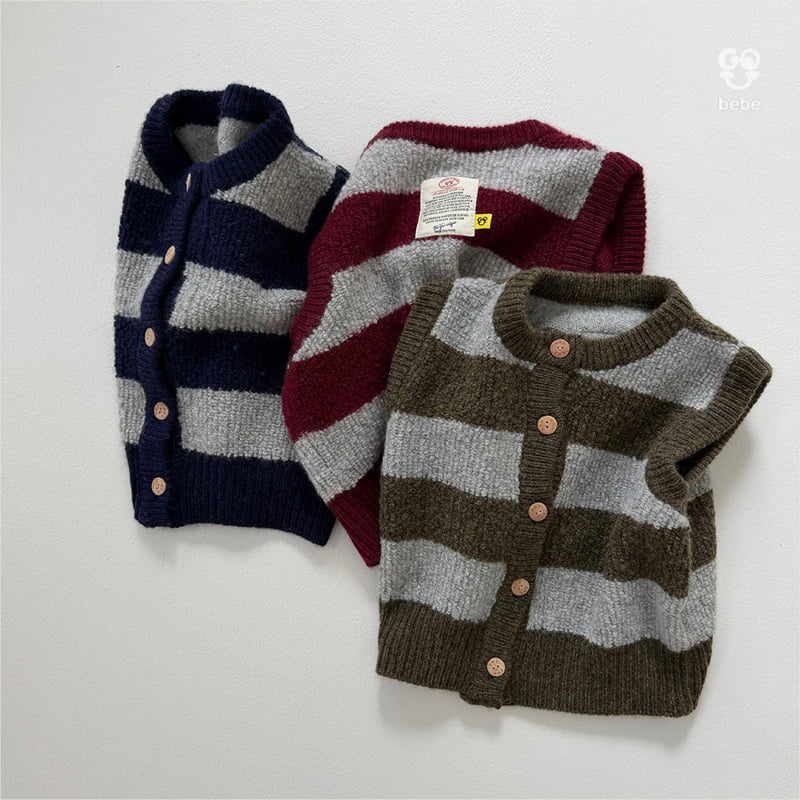 go;u - Korean Baby Fashion - #babyootd - B Thermal Vest