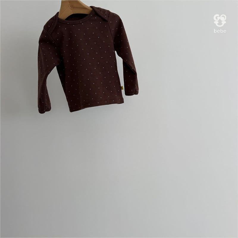 go;u - Korean Baby Fashion - #babyootd - B Little Bean Tee - 10