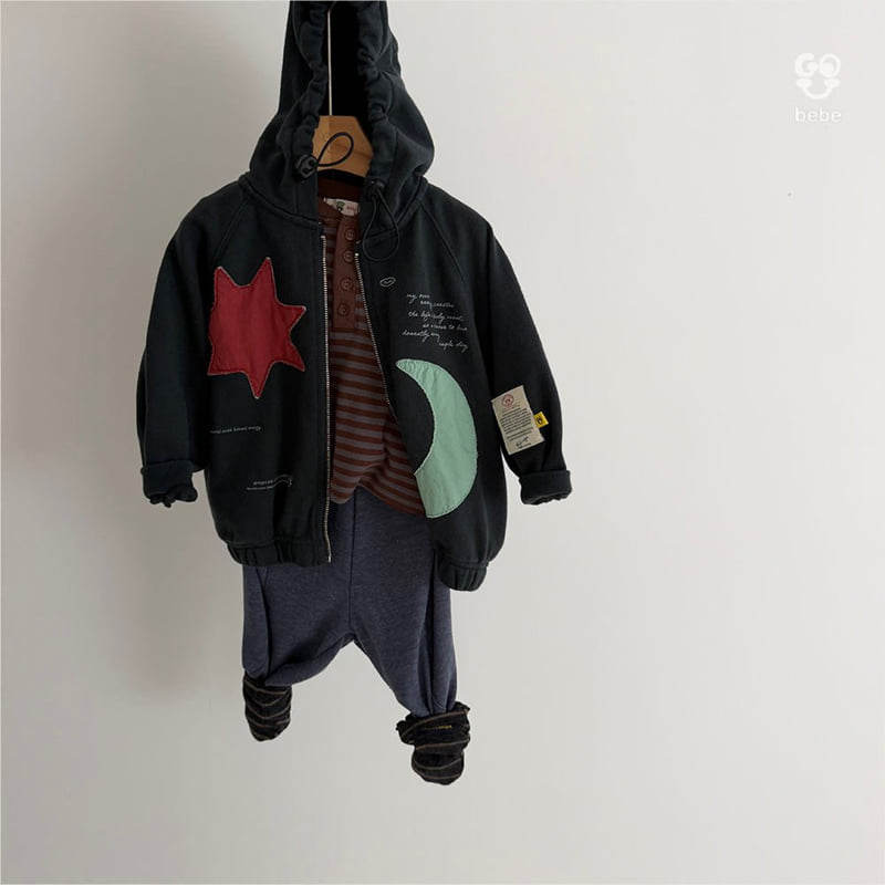 go;u - Korean Baby Fashion - #babyootd - B Round Pants - 8