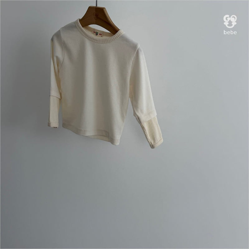 go;u - Korean Baby Fashion - #babyoutfit - Bebe Ear Tee - 10