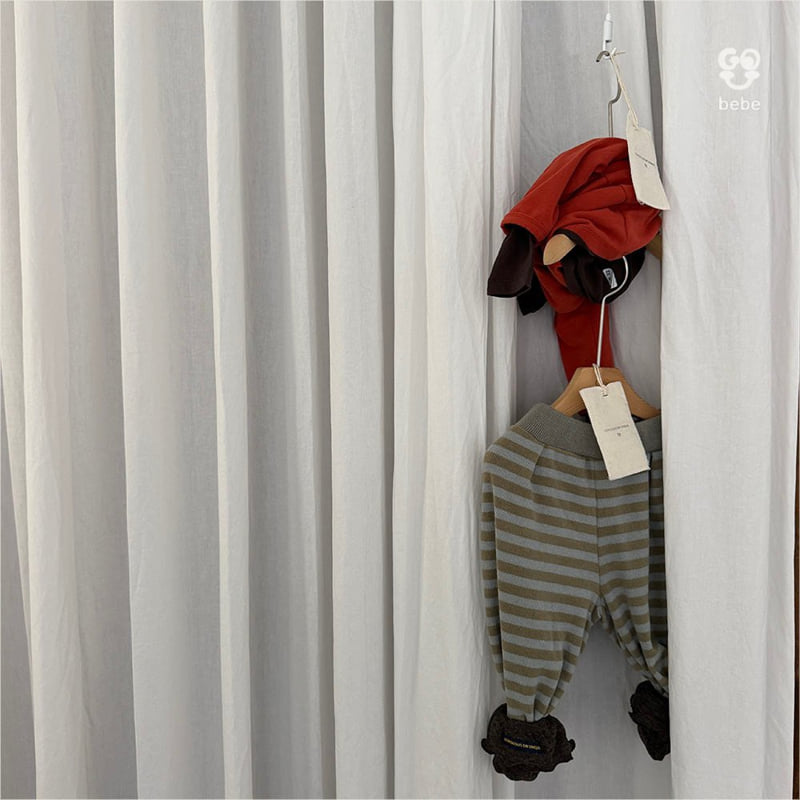 go;u - Korean Baby Fashion - #babyoutfit - Bebe Hururu Pants - 10