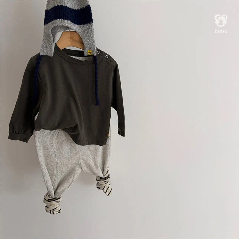 go;u - Korean Baby Fashion - #babyoutfit - Bebe Roud Pants - 7
