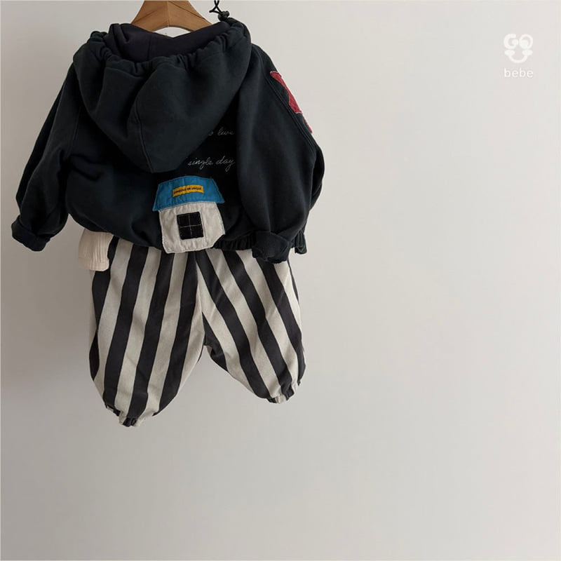 go;u - Korean Baby Fashion - #babyoutfit - B Sun Moon Zip-Up - 5