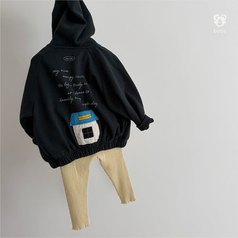 go;u - Korean Baby Fashion - #babyoutfit - B Sun Moon Zip-Up - 6