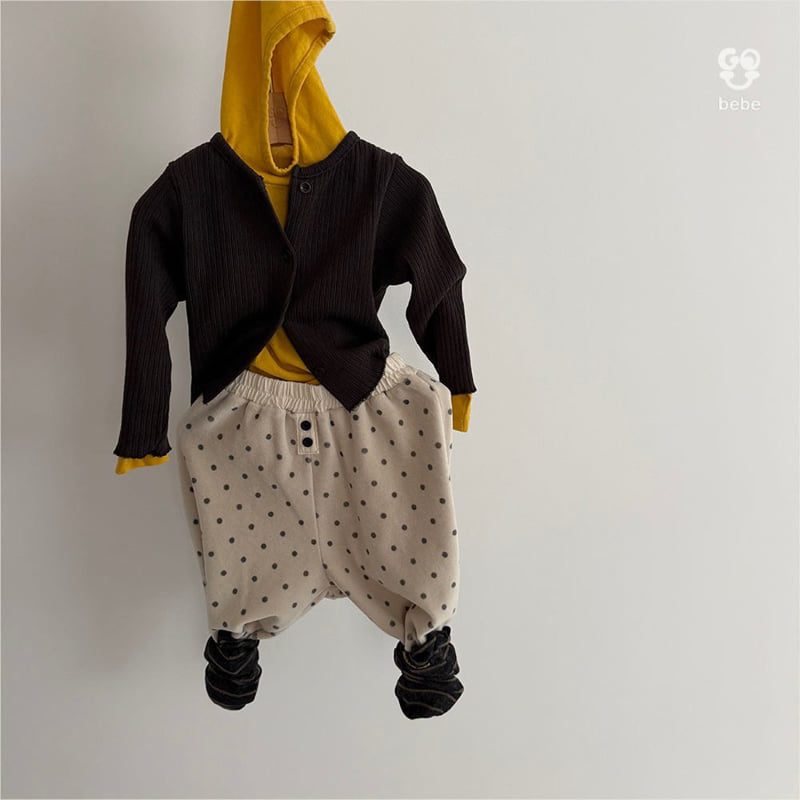 go;u - Korean Baby Fashion - #babyoutfit - B Dot Dam Dam Pants - 4