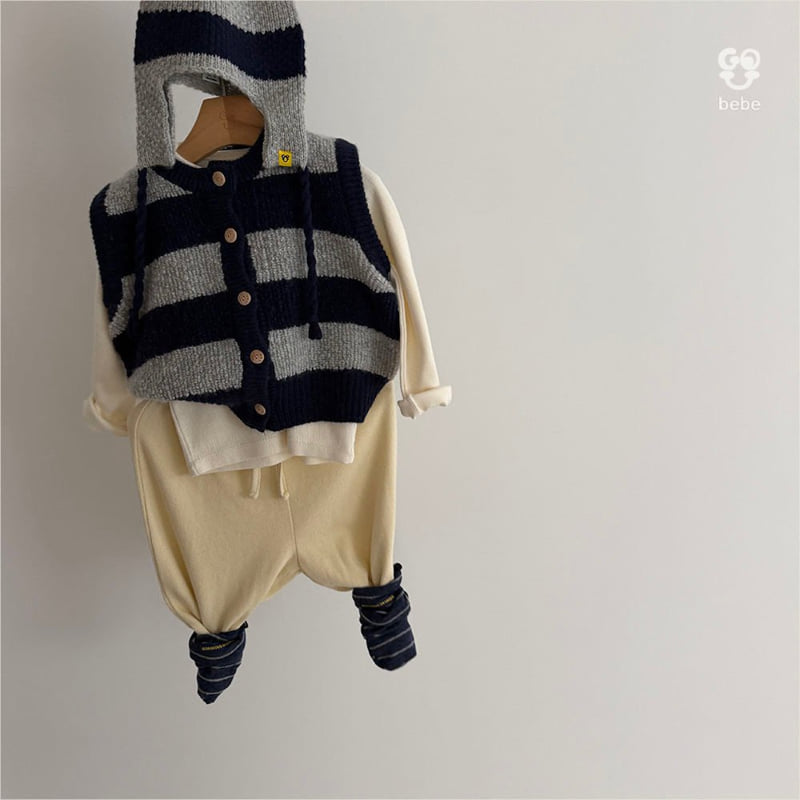 go;u - Korean Baby Fashion - #babyoutfit - B Thermal Vest - 3