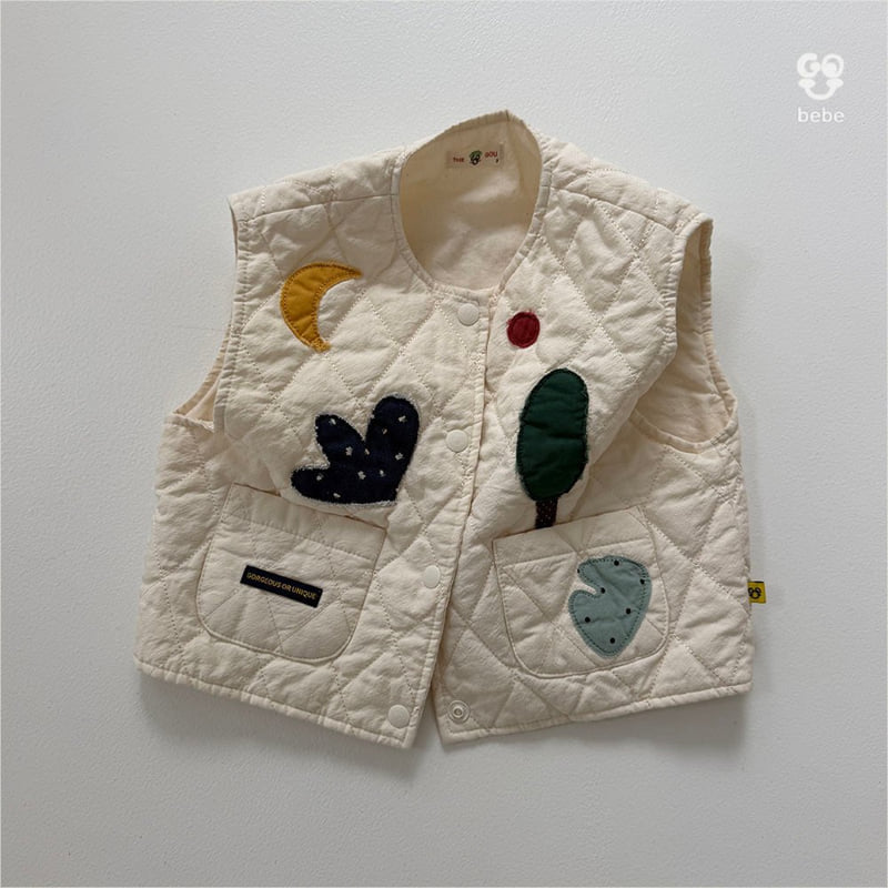 go;u - Korean Baby Fashion - #babyoutfit - B Forest Vest