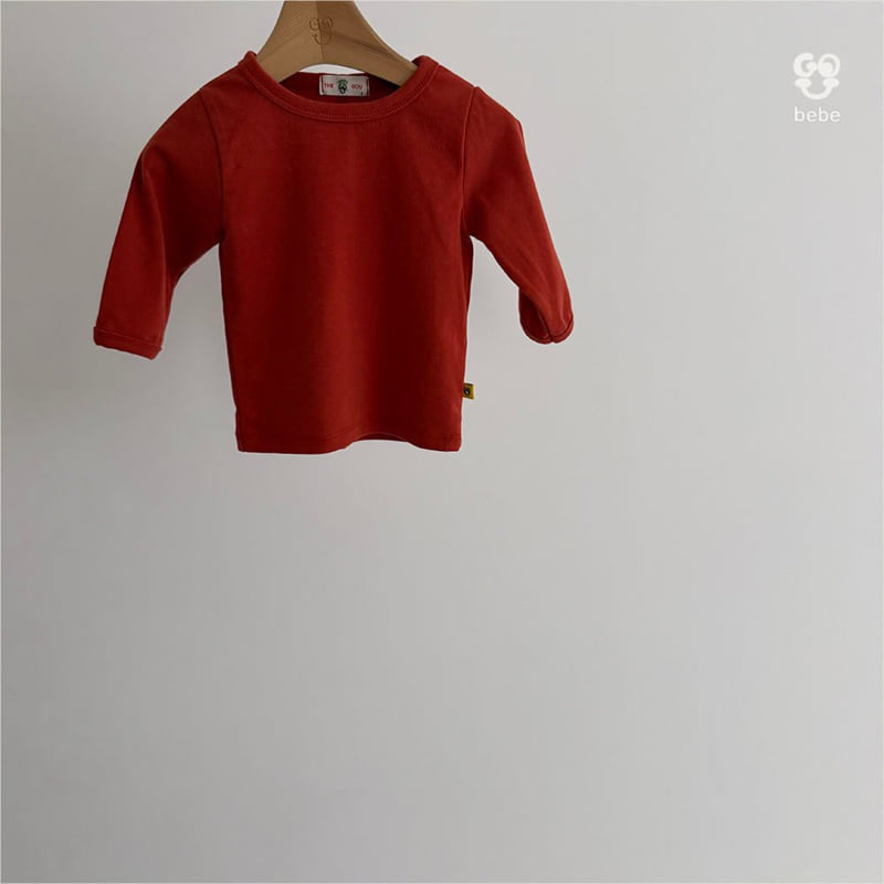 go;u - Korean Baby Fashion - #babyoutfit - B Seven Sleeve Tee - 11