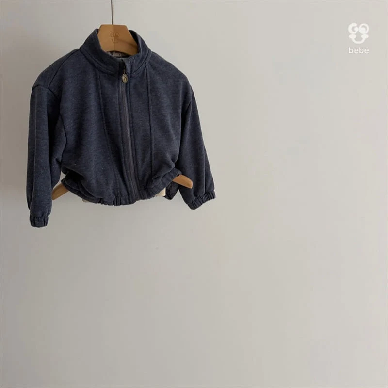 go;u - Korean Baby Fashion - #babywear - Bebe Poppi Zip-up - 11