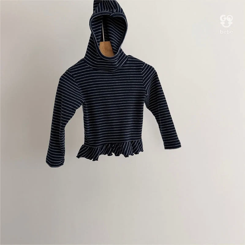 go;u - Korean Baby Fashion - #babywear - Bebe Soft Hood Turtleneck Tee - 10