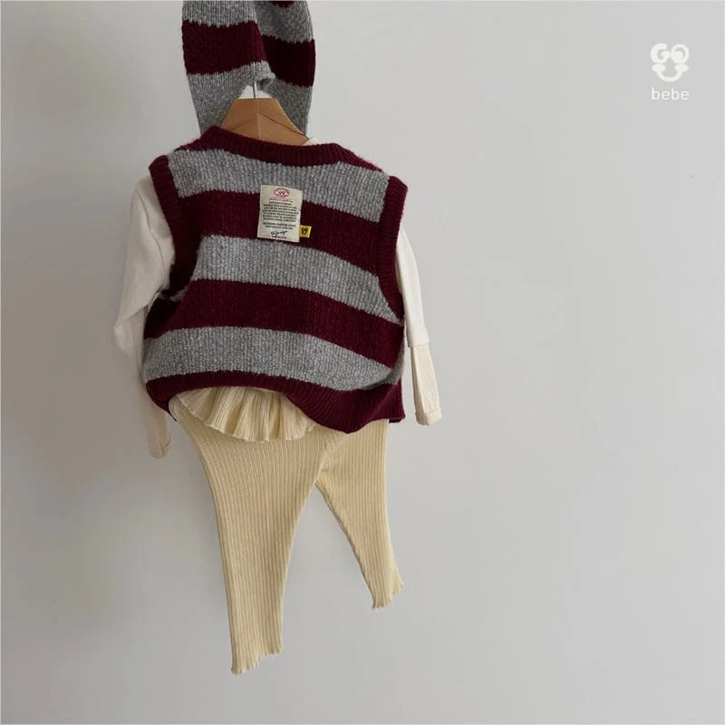 go;u - Korean Baby Fashion - #babywear - Bebe Ondo Vest - 3