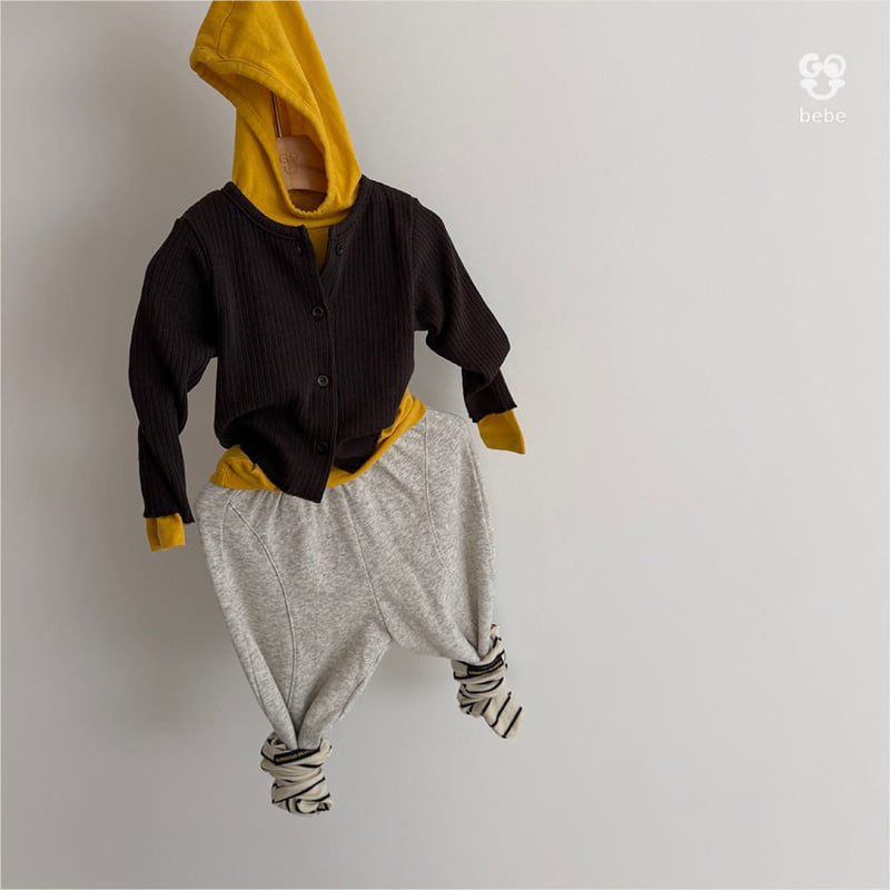 go;u - Korean Baby Fashion - #babywear - B Hooded Turtleneck Tee - 6