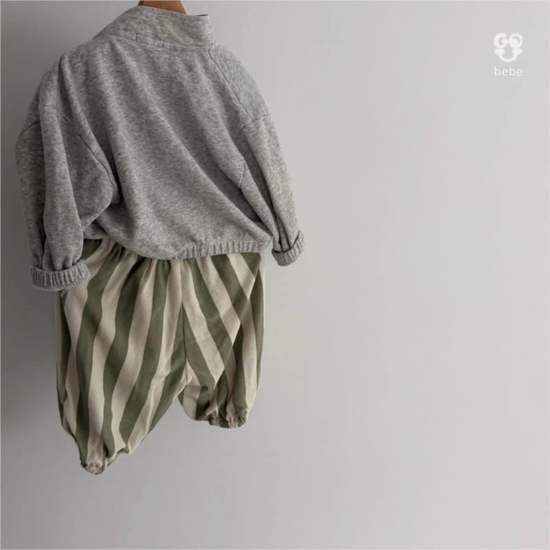 go;u - Korean Baby Fashion - #onlinebabyboutique - Bebe Poppi Zip-up - 12