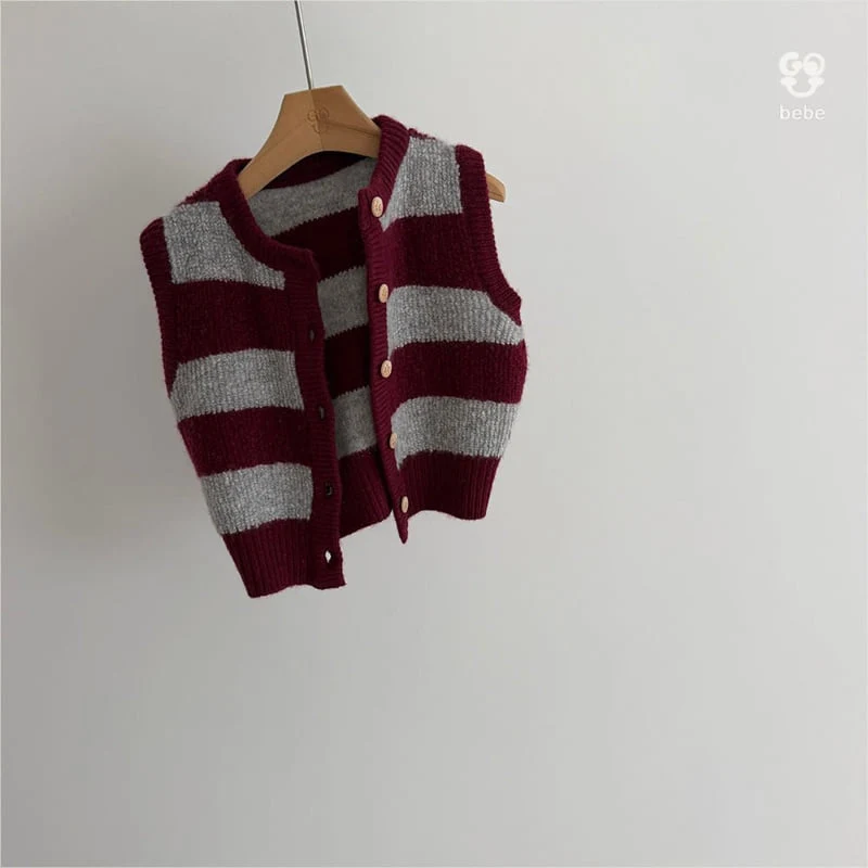 go;u - Korean Baby Fashion - #babywear - Bebe Ondo Vest - 4