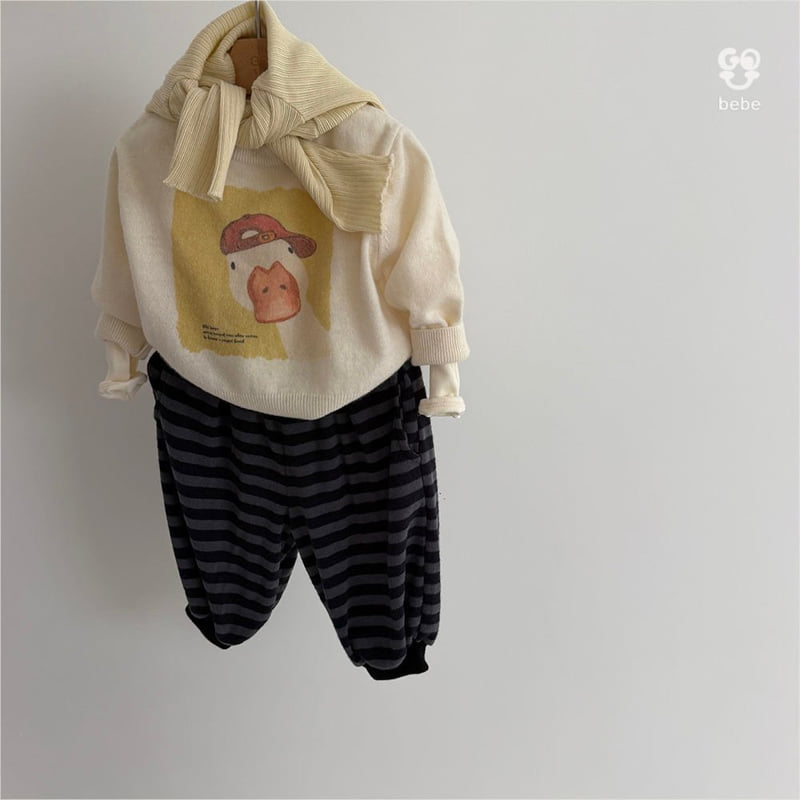 go;u - Korean Baby Fashion - #onlinebabyboutique - Bebe Hururu Pants - 12
