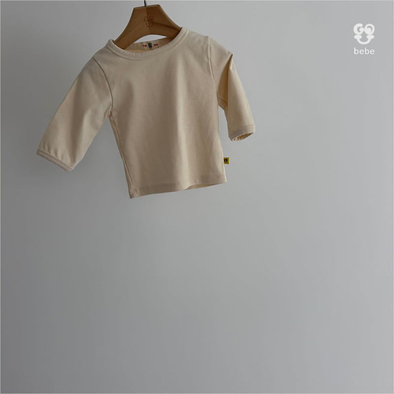 go;u - Korean Baby Fashion - #onlinebabyboutique - Bebe Seven Sleeve Tee - 10
