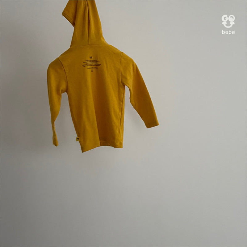 go;u - Korean Baby Fashion - #onlinebabyboutique - B Hooded Turtleneck Tee - 7