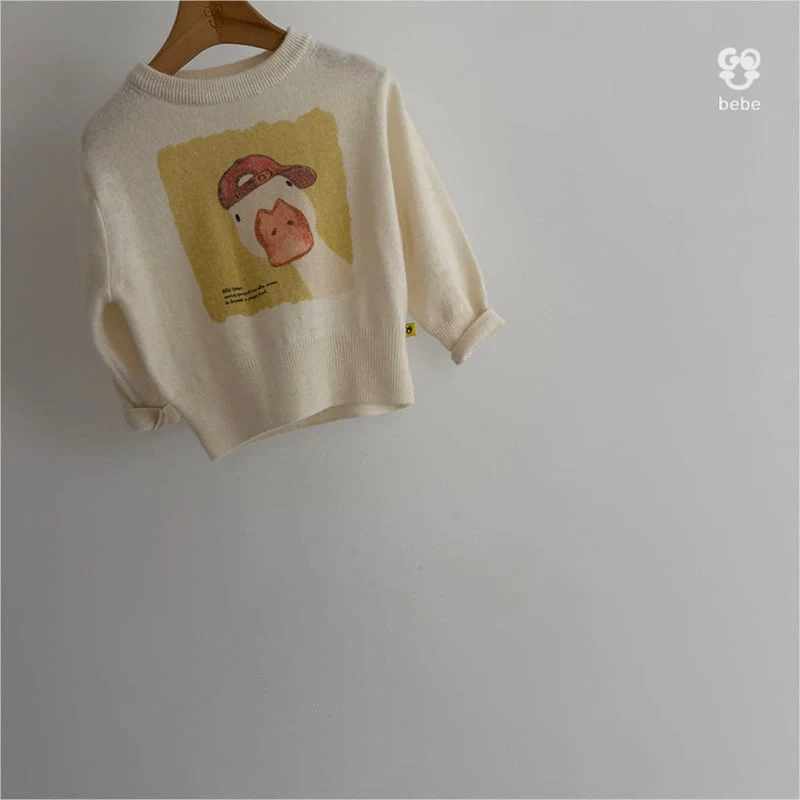go;u - Korean Baby Fashion - #onlinebabyboutique - B Duck Knit - 11