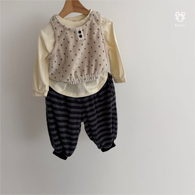 go;u - Korean Baby Fashion - #onlinebabyshop - Bebe Secret Tee - 3