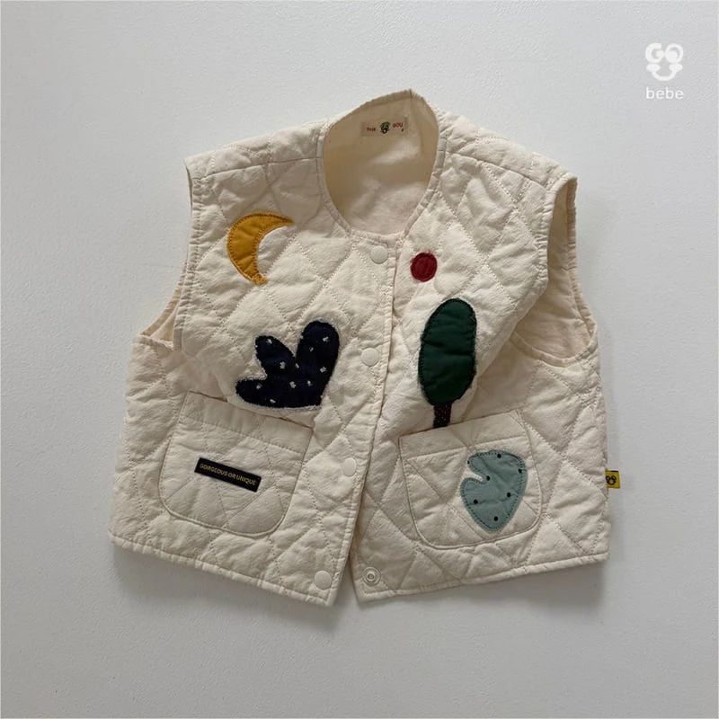 go;u - Korean Baby Fashion - #onlinebabyshop - Bebe Forest Vest
