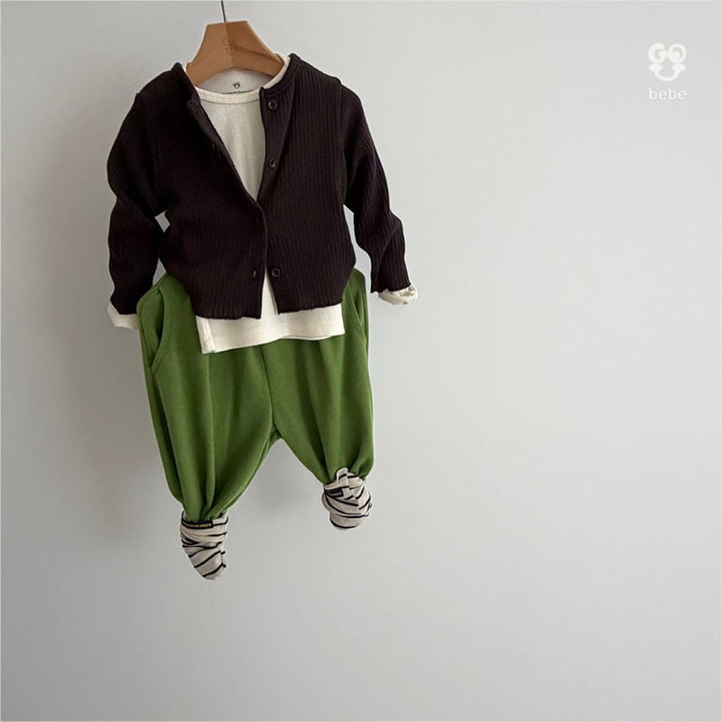 go;u - Korean Baby Fashion - #onlinebabyshop - B Neul Cardigan - 6