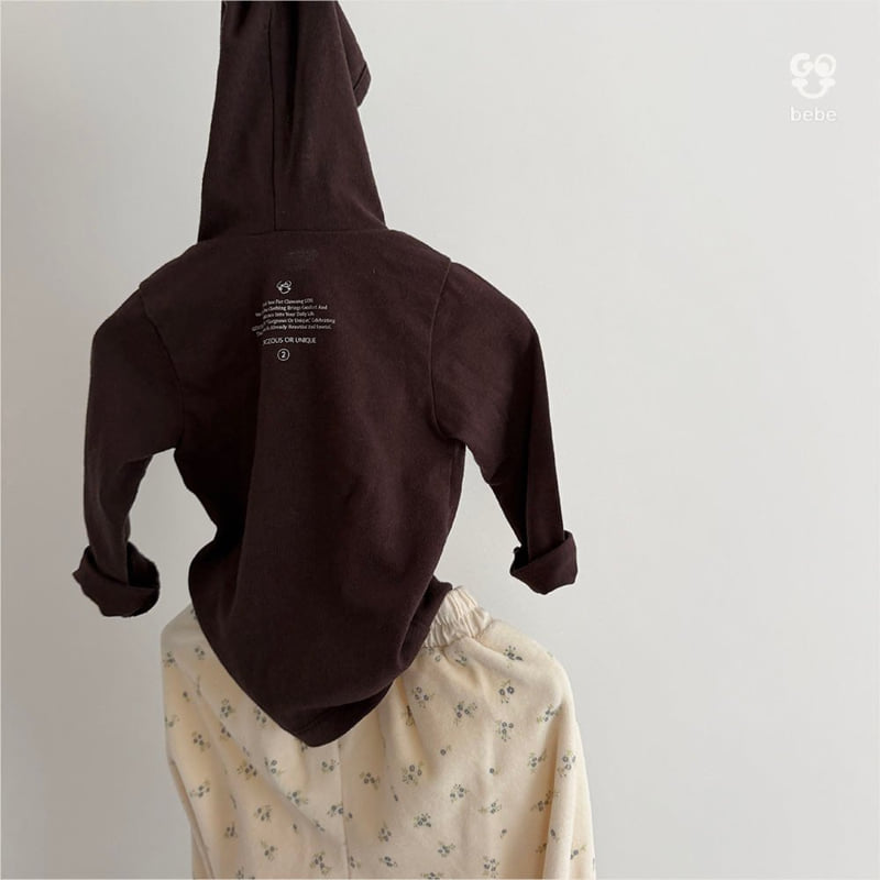 go;u - Korean Baby Fashion - #onlinebabyshop - B Hooded Turtleneck Tee - 8