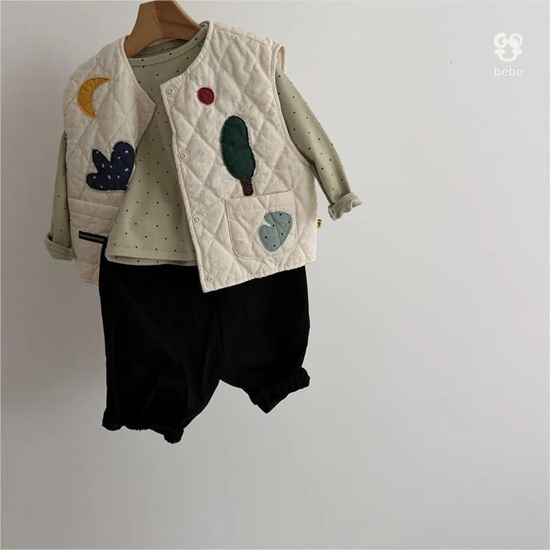 go;u - Korean Baby Fashion - #onlinebabyshop - B Forest Vest - 5
